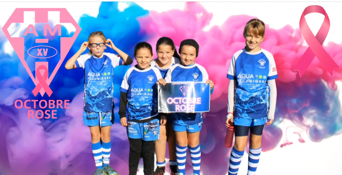 Le Club en rose ...pour la réception de saint Affrique