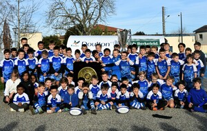 Un Noël magique pour les enfants de l’école de rugby de l’Avenir Moissagais !