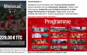 Un stage de rugby organisé par l'AM et Stade Toulousain