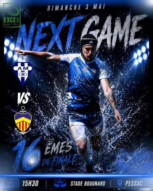 Tous à Pessac pour encourager notre B !!!