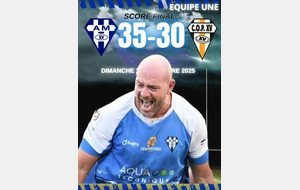 Victoire importante : l'AM prend la première place de la poule !