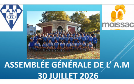 Assemblée générale du Club